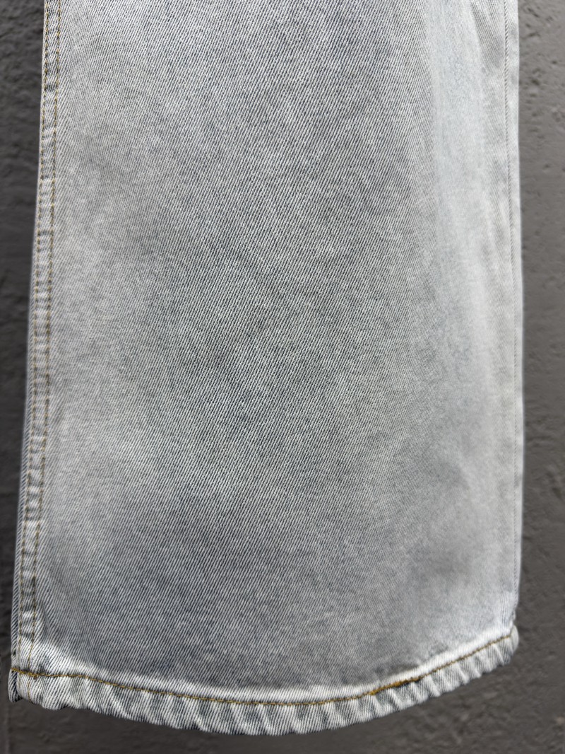 Maison Margiela paper label distressed jeans 2 6