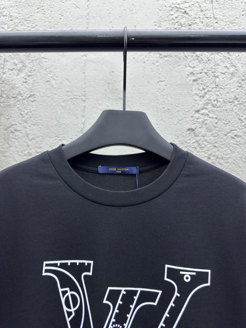 lv NBA co-branded basketball tactical slogan short sleeve black 2
