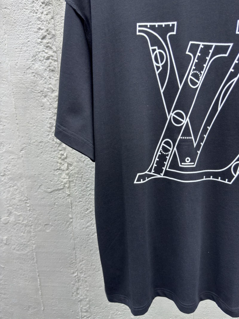 lv NBA co-branded basketball tactical slogan short sleeve black 5