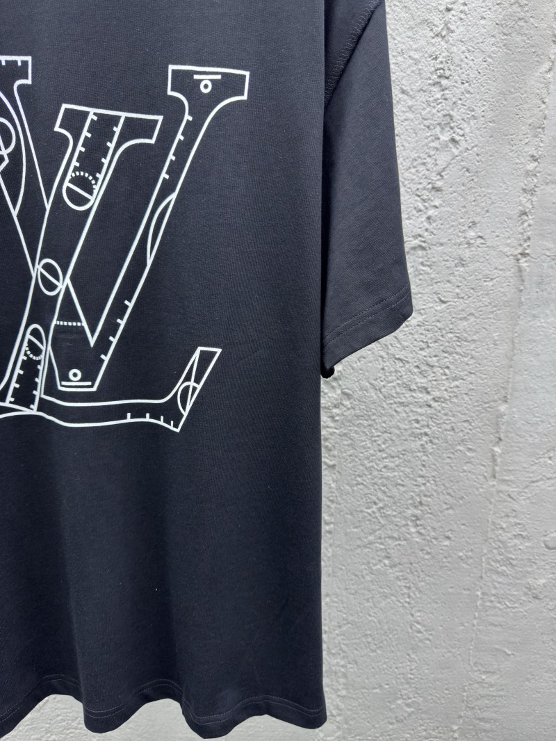lv NBA co-branded basketball tactical slogan short sleeve black 6