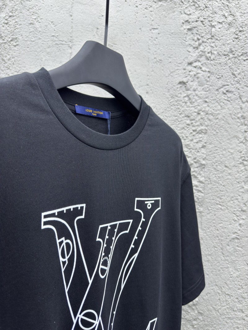 lv NBA co-branded basketball tactical slogan short sleeve black 7