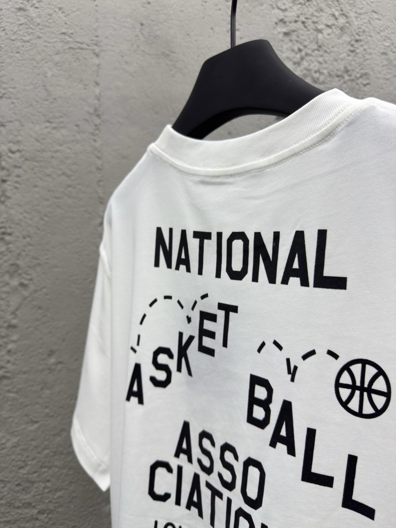 lv NBA co-branded basketball tactical slogan short sleeve white 8