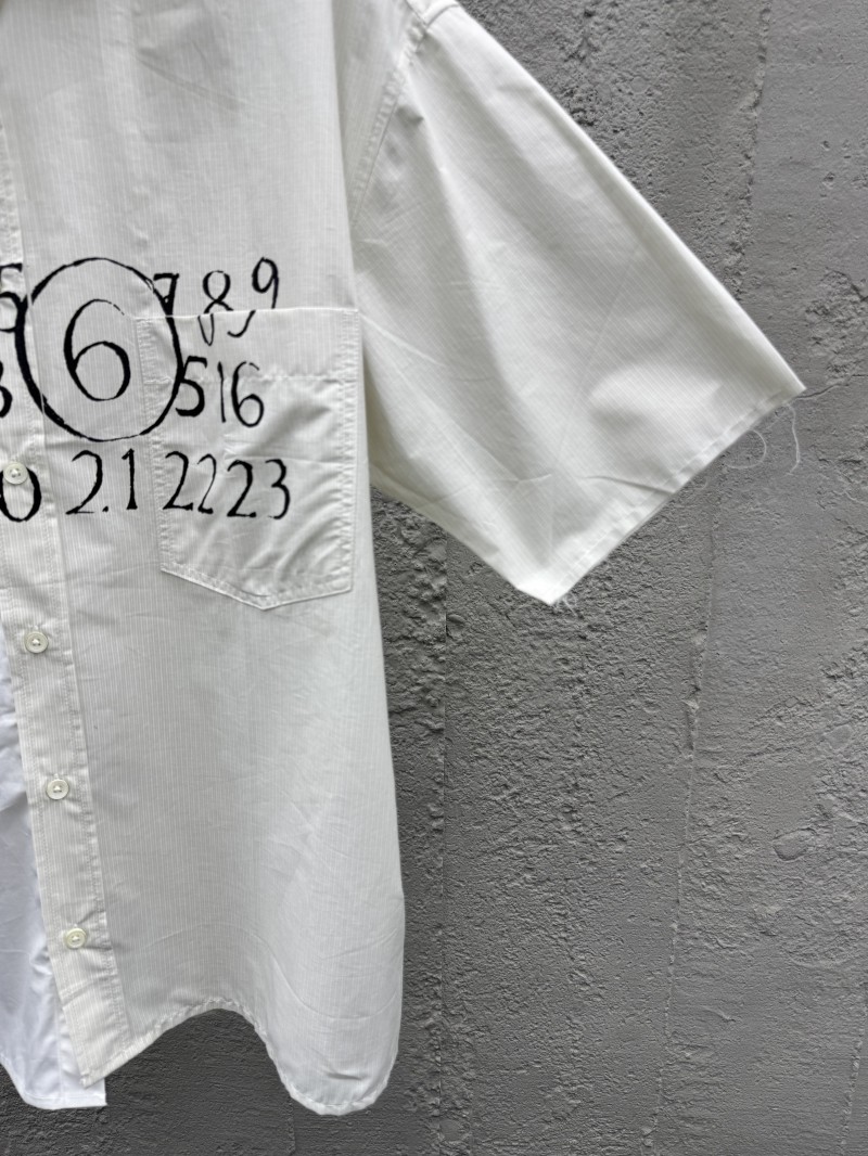 Maison Margiela 25Ss New Digital Printed Color Block Shirt 6