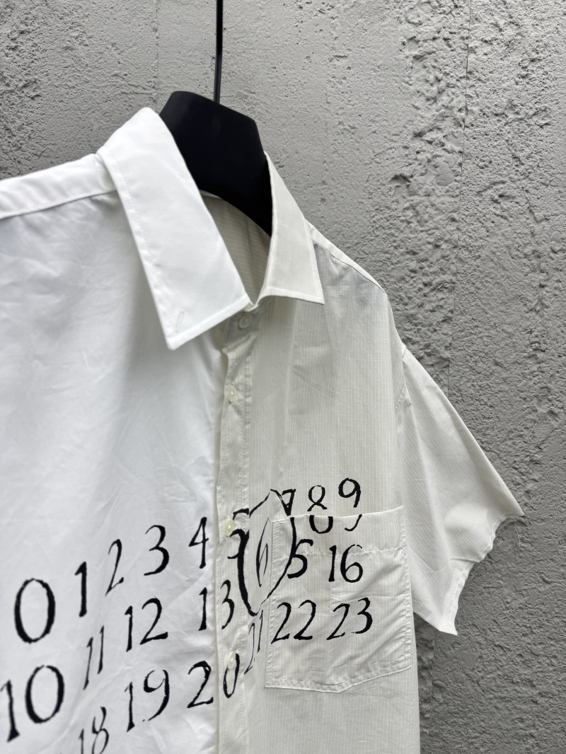 Maison Margiela 25Ss New Digital Printed Color Block Shirt 7