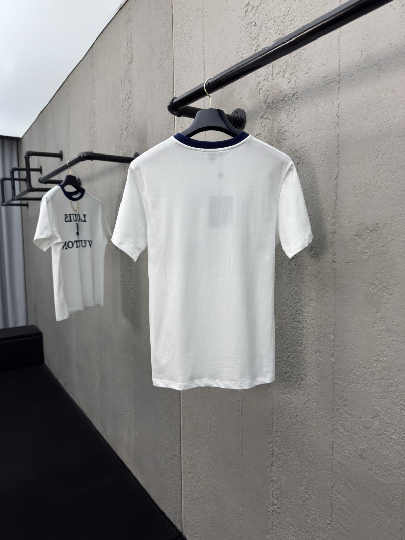 lv Flocked Print Short Sleeve 1