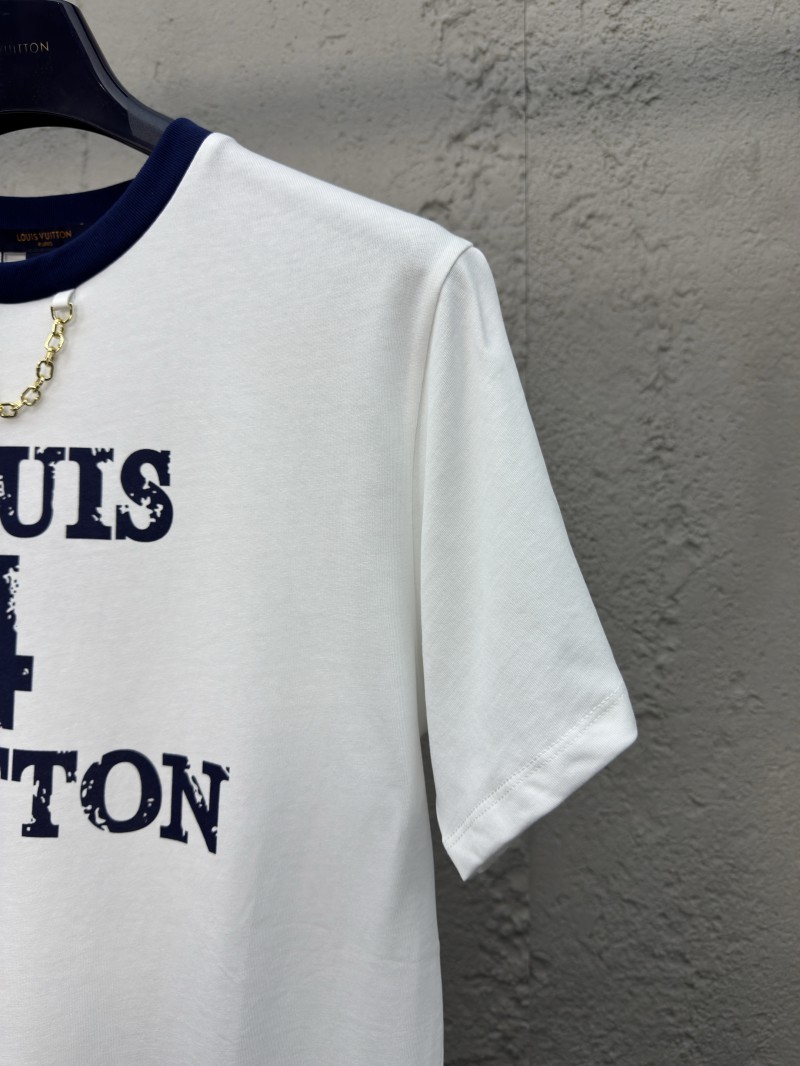 lv Flocked Print Short Sleeve 4