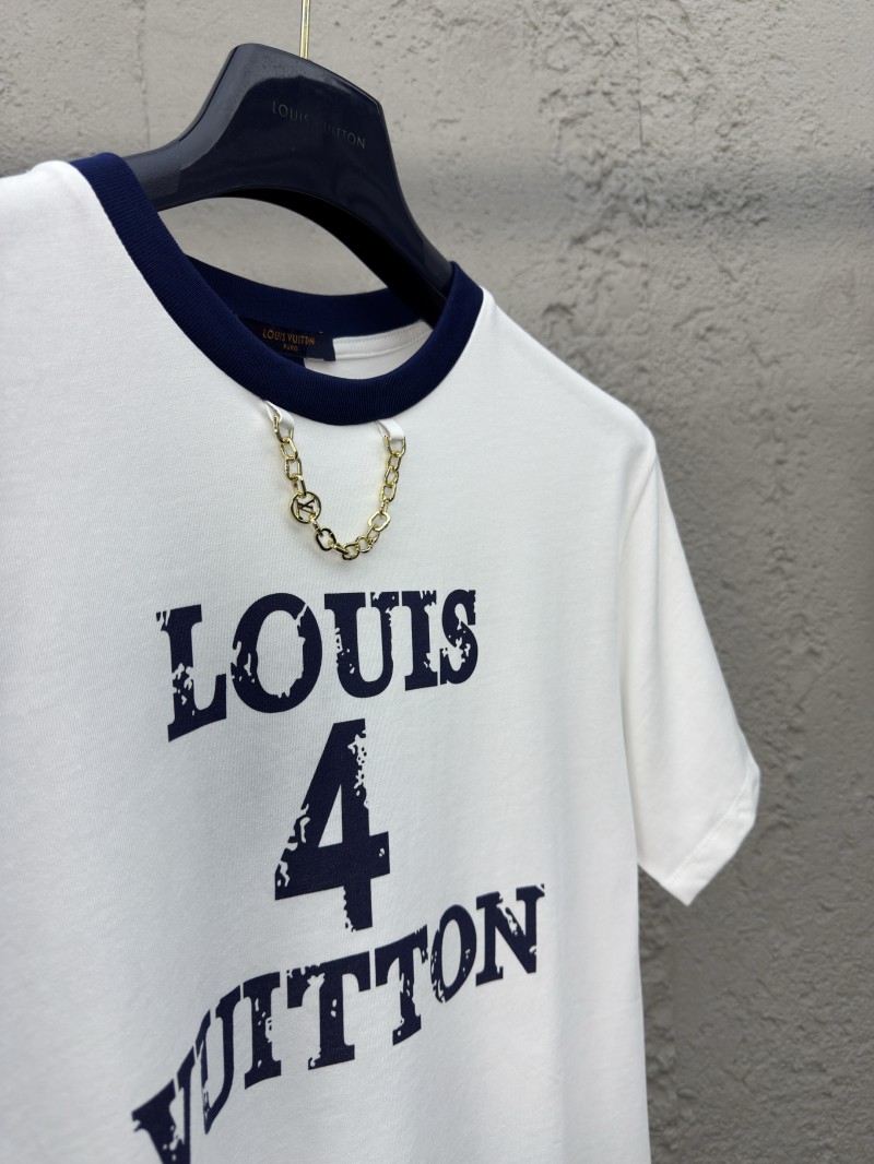 lv Flocked Print Short Sleeve 7