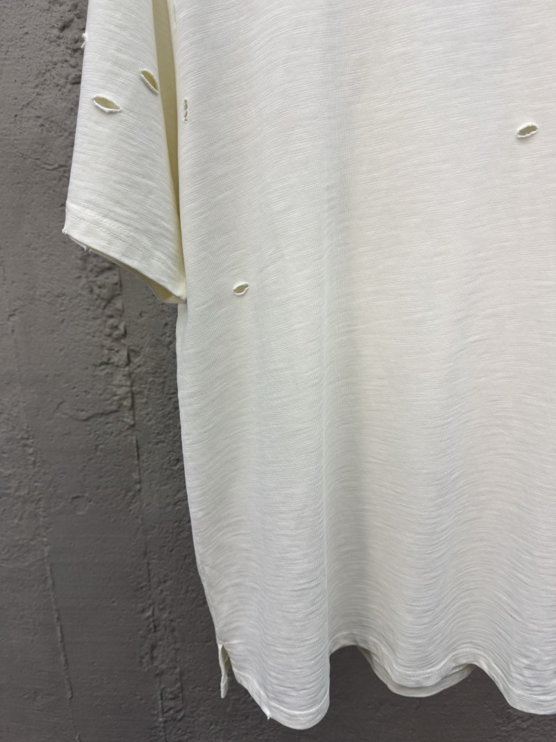 Dior Hole Breaking Letters Print Short Sleeve 2 5
