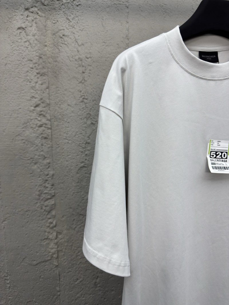Balenciaga 520 Label Sticker Short Sleeve 1 3