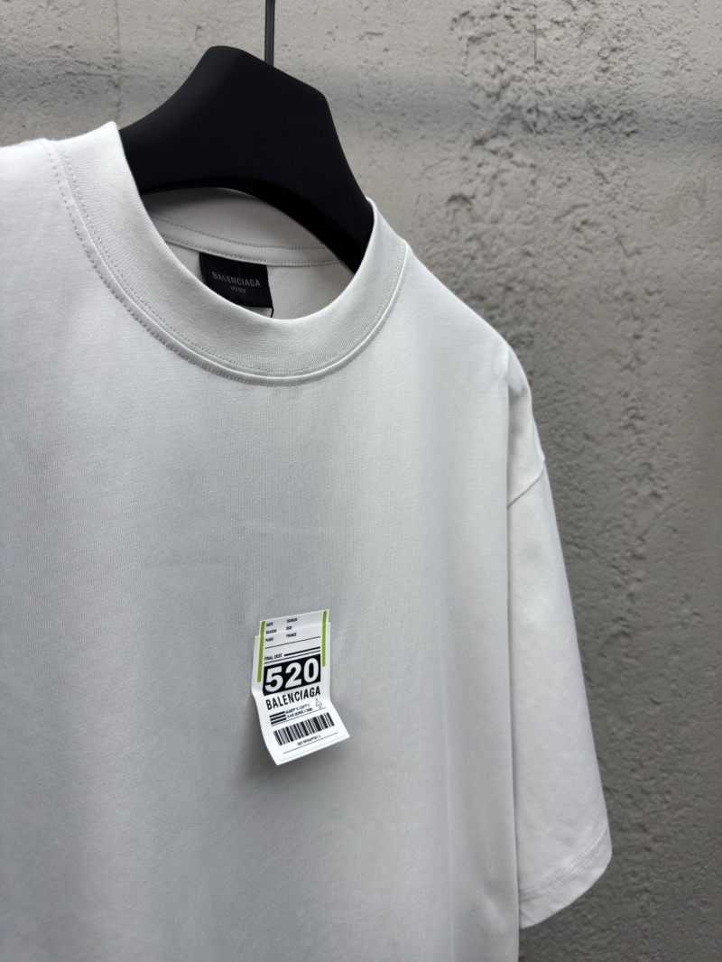 Balenciaga 520 Label Sticker Short Sleeve 1 7