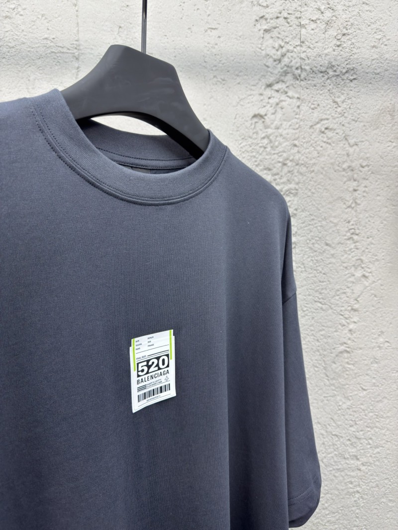 Balenciaga 520 Label Sticker Short Sleeve 2 7