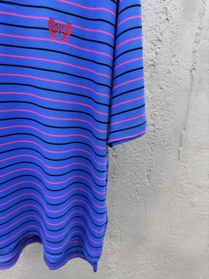 Balenciaga 25SS Show Striped polo shirt 1 6