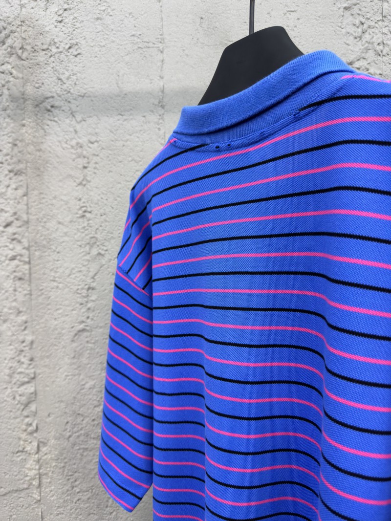 Balenciaga 25SS Show Striped polo shirt 1 8