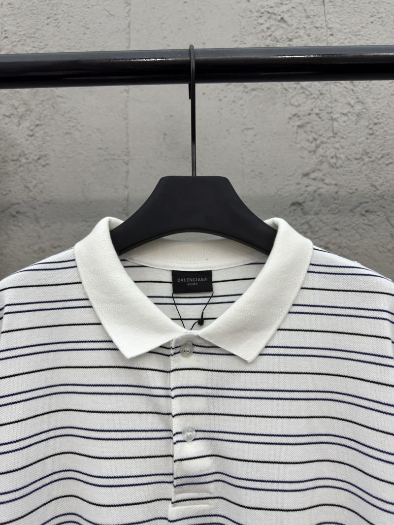 Balenciaga 25SS Show Striped polo shirt 2 2