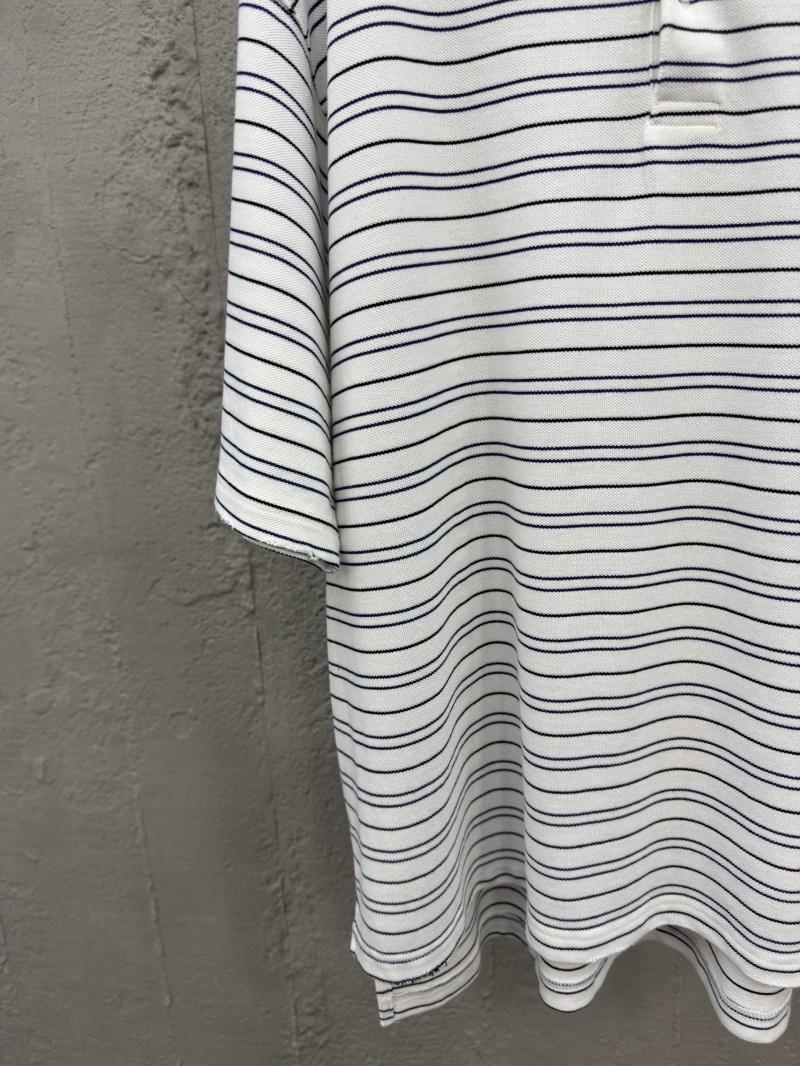 Balenciaga 25SS Show Striped polo shirt 2 5