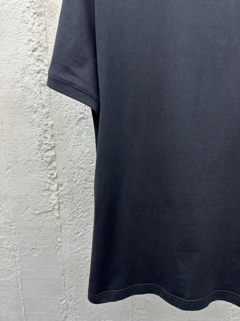 fendi embroidered label short sleeve black 5