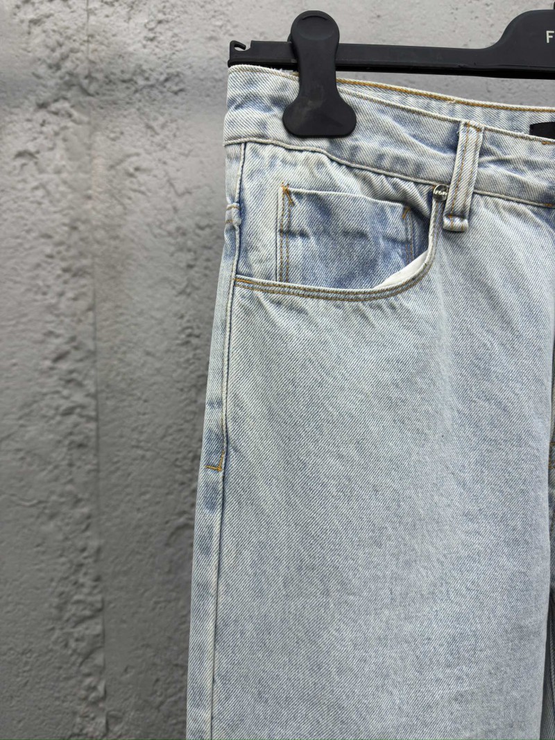 fendi leather label jeans 3