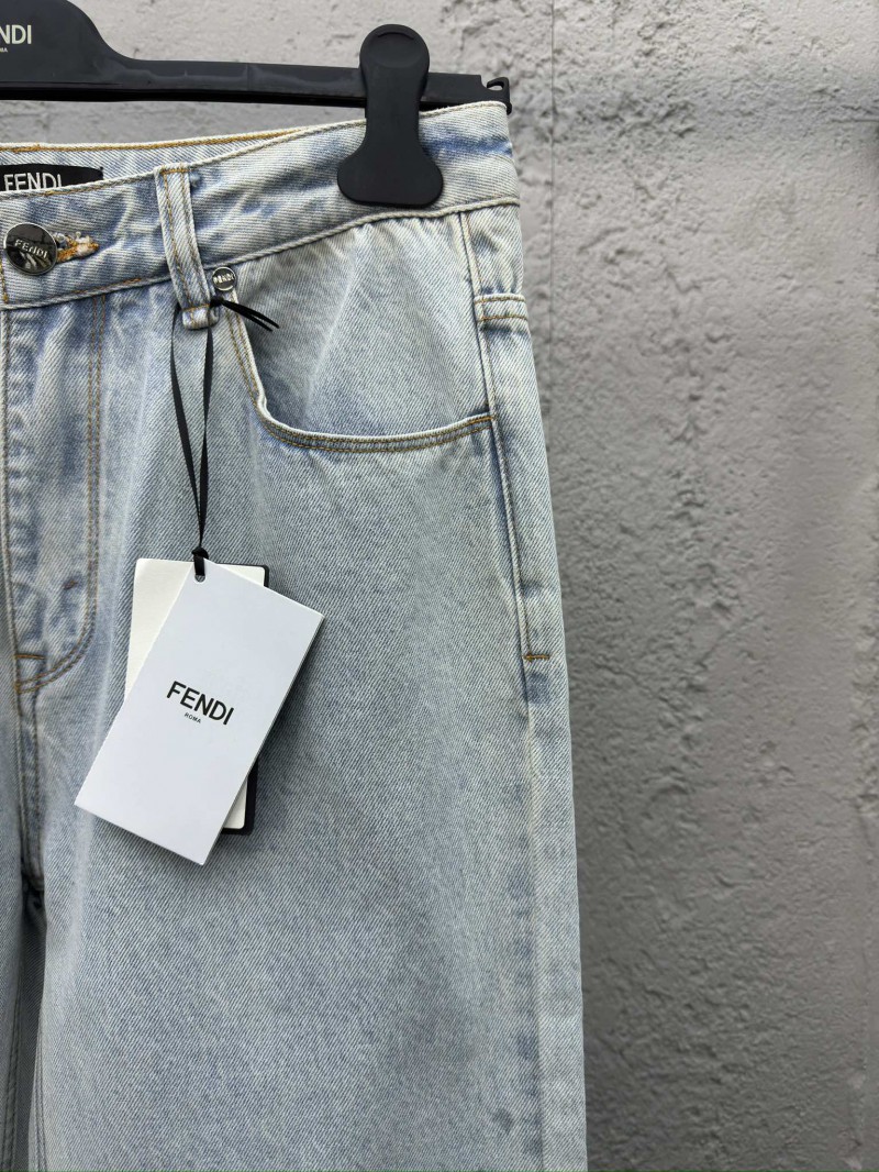 fendi leather label jeans 4
