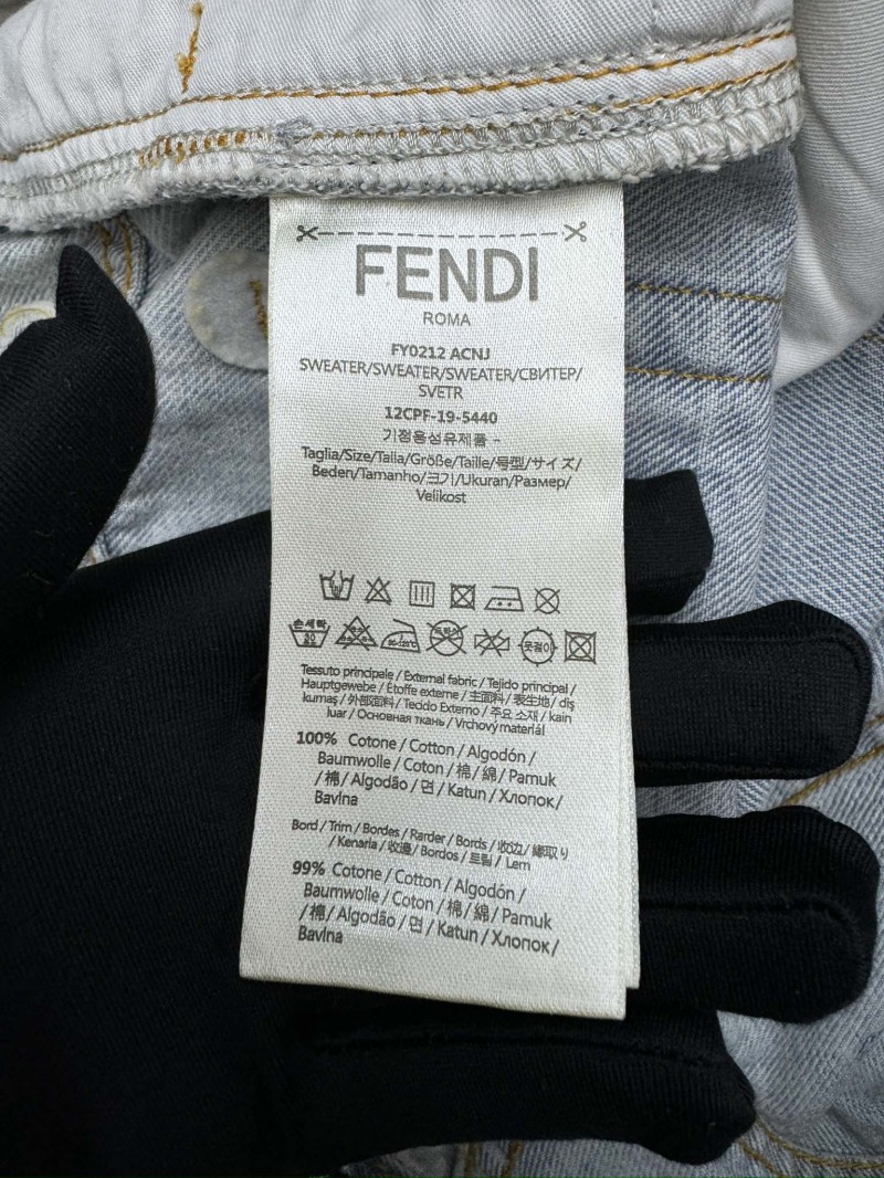 fendi leather label jeans 8