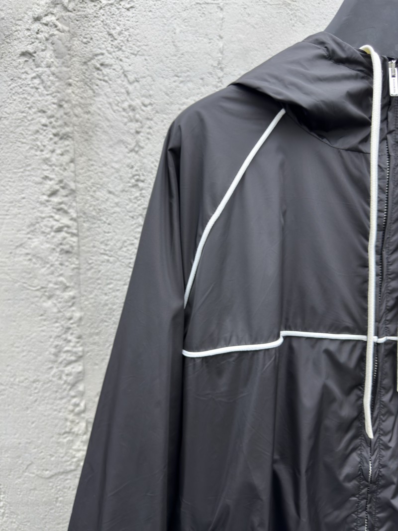 Miu Miu Zipper Hooded Jacket 1 2