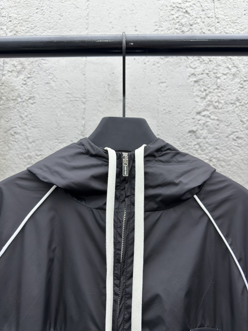 Miu Miu Zipper Hooded Jacket 1 6