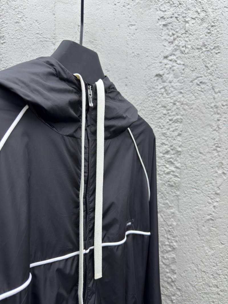 Miu Miu Zipper Hooded Jacket 1 7