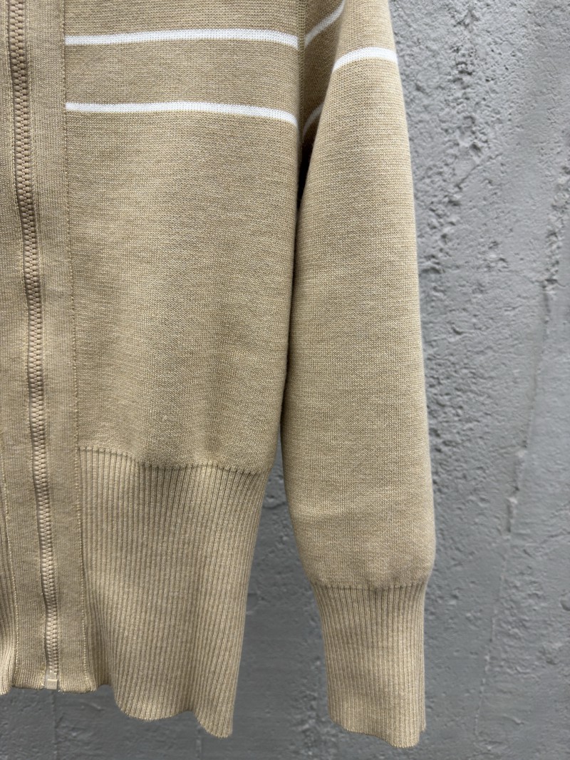Dior lapel jacquard double face knit jacket 1 8