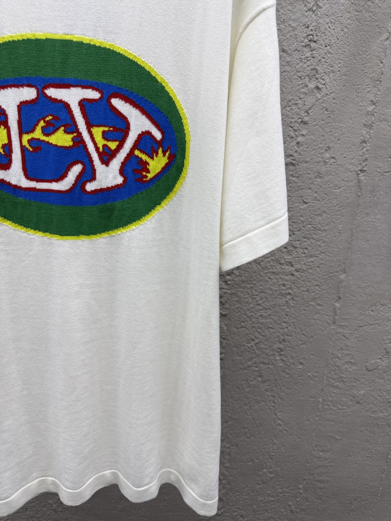 lv soccer flame knit short sleeve 6