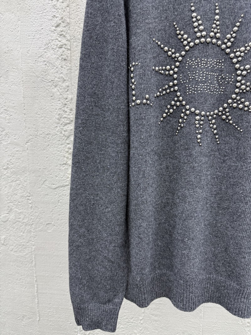 lv sun print hot bead sweater pullover 4
