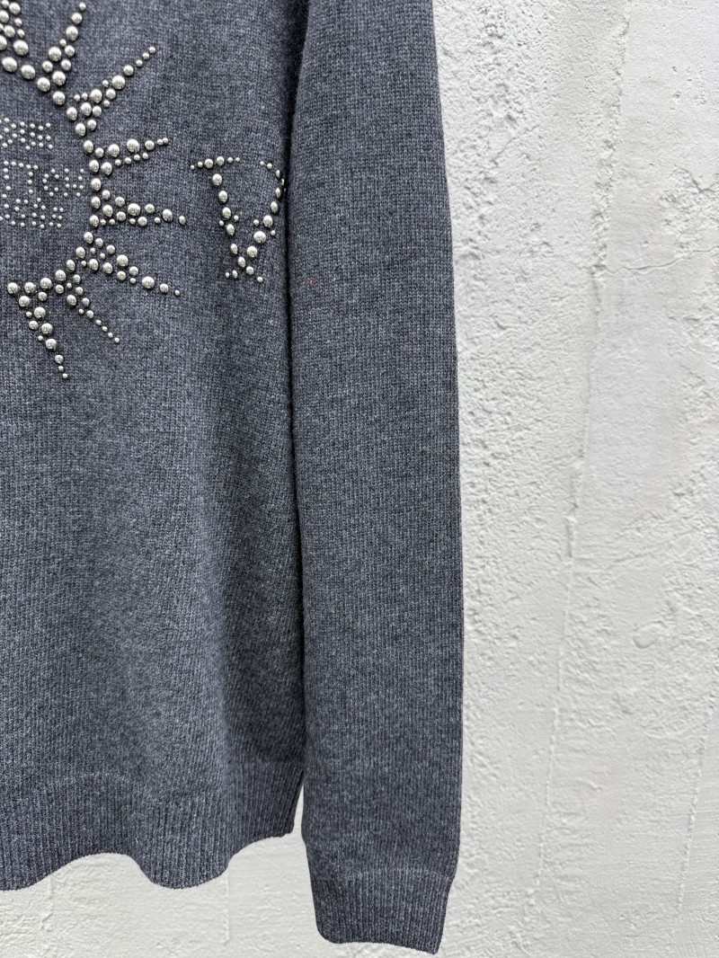 lv sun print hot bead sweater pullover 5