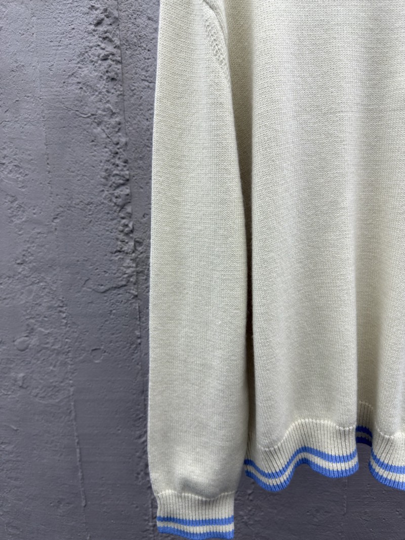 Dior Letter Embroidered Sweater 5
