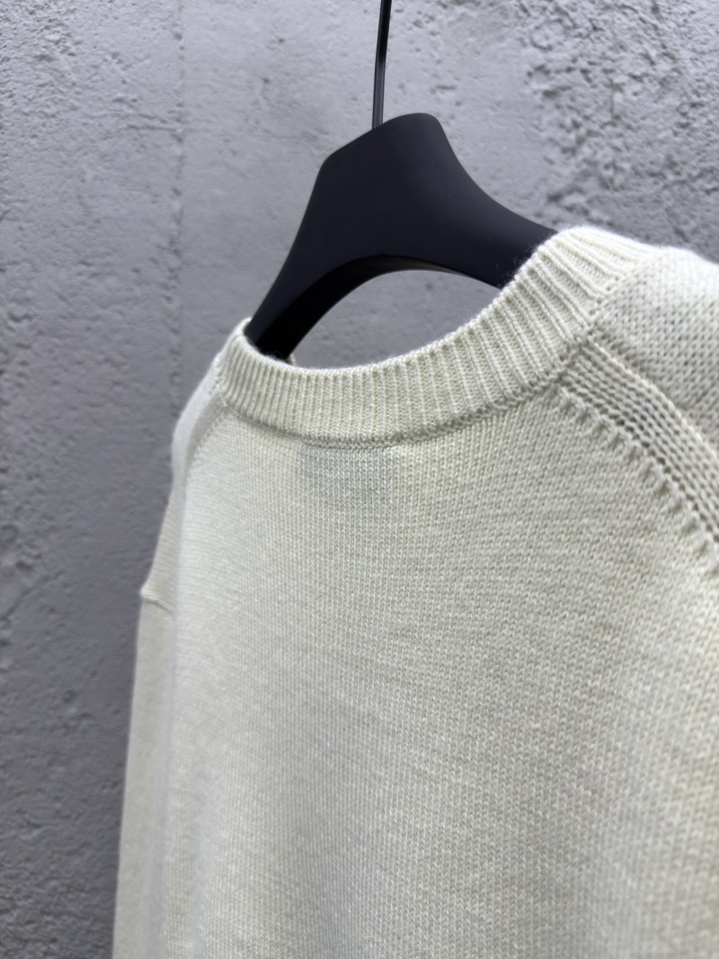 Dior Letter Embroidered Sweater 8