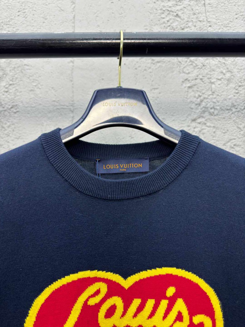 lv jacquard heart short sleeve 2