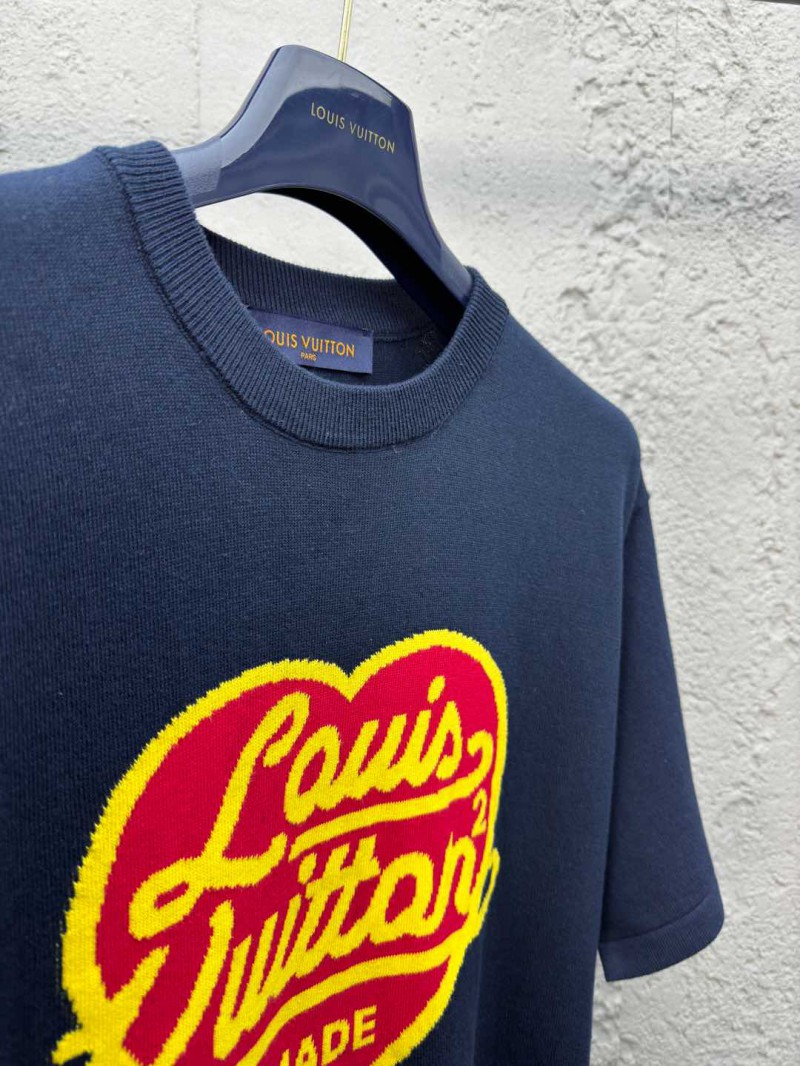 lv jacquard heart short sleeve 7