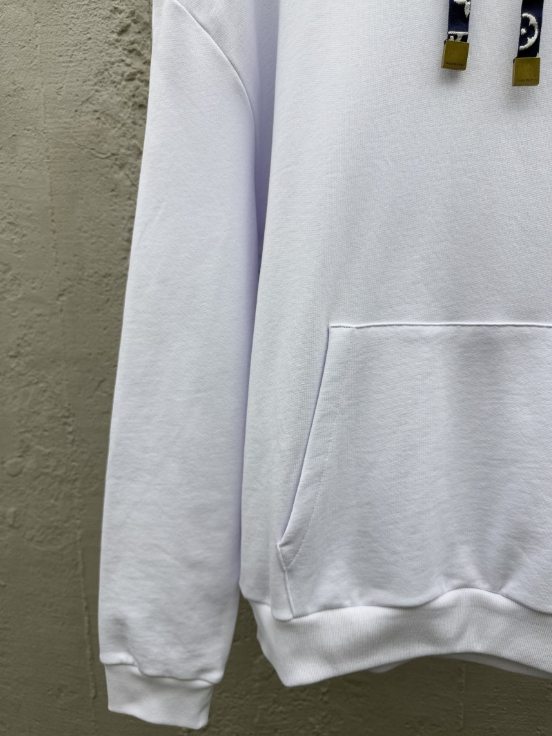 Lv Solid Color Drawstring Hooded Long Sleeve Sweatshirt 1 6