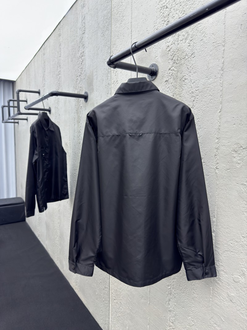 Prada Triangle Label Nylon Shirt 1