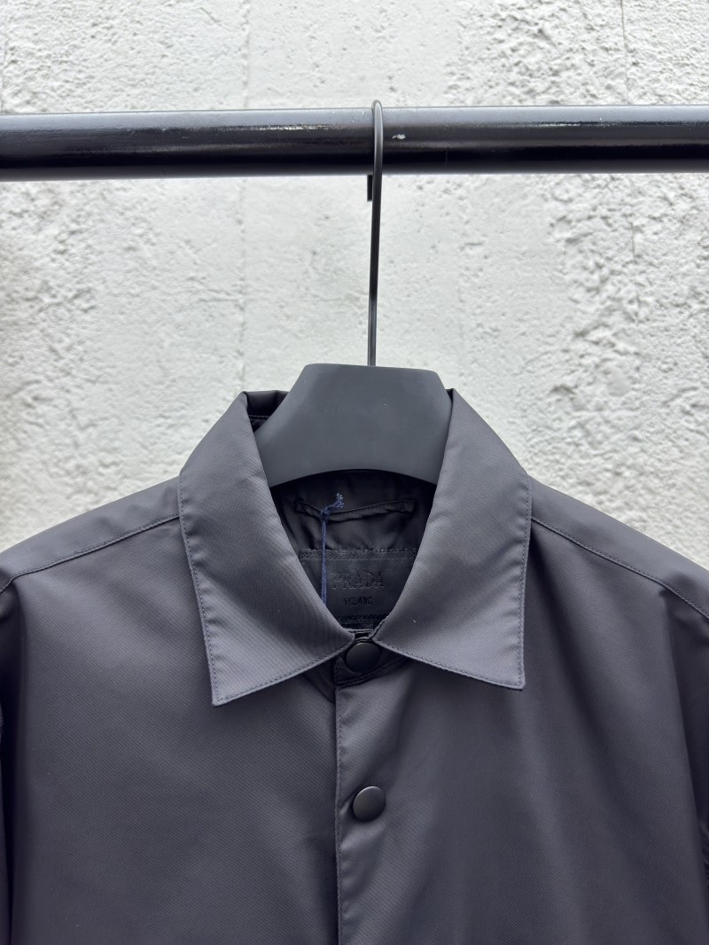 Prada Triangle Label Nylon Shirt 2