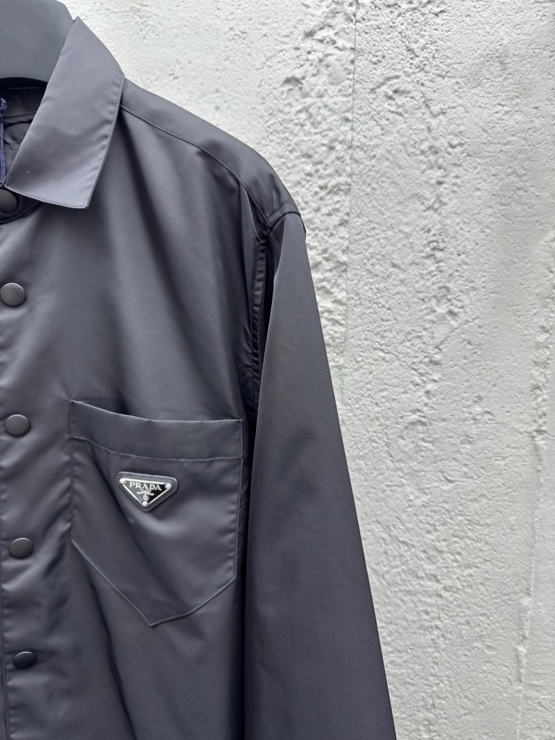 Prada Triangle Label Nylon Shirt 4