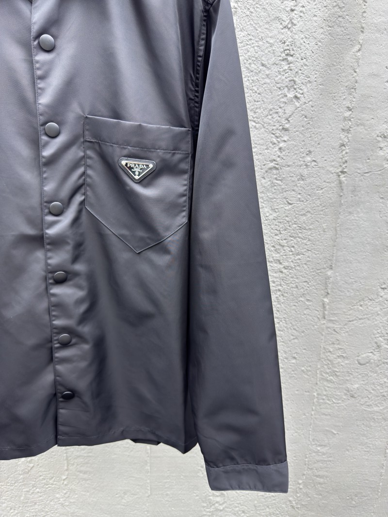 Prada Triangle Label Nylon Shirt 6