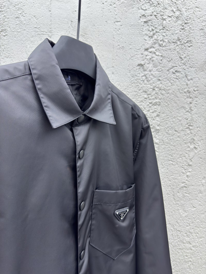 Prada Triangle Label Nylon Shirt 7
