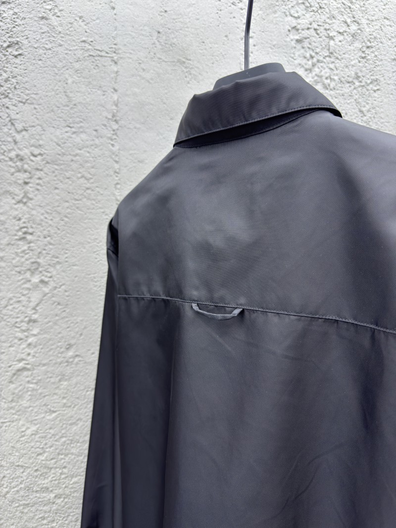 Prada Triangle Label Nylon Shirt 8