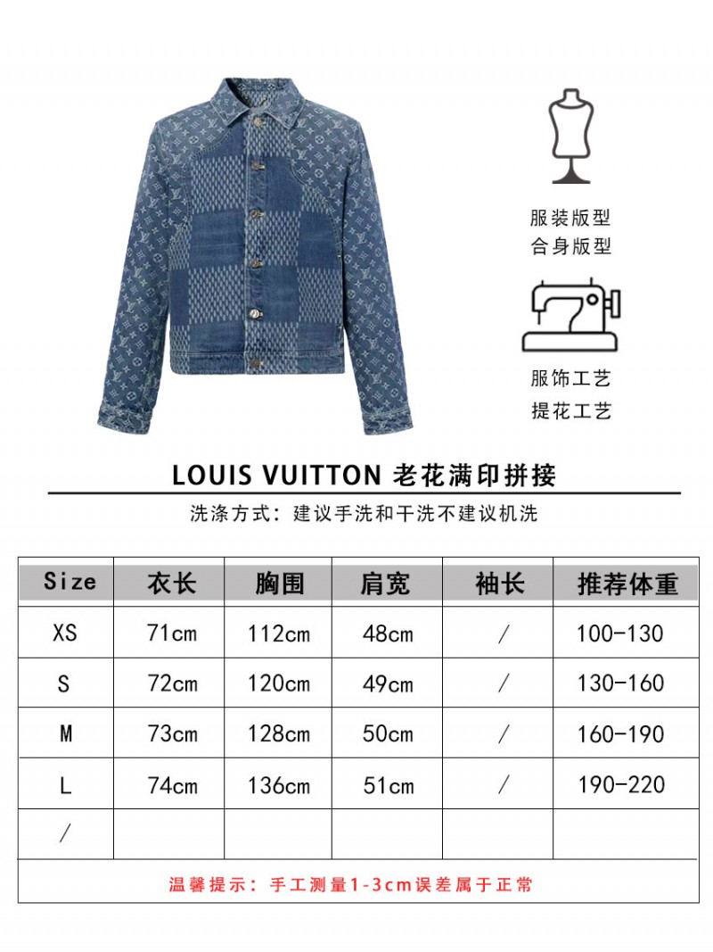 Lv co-branded nigo jacquard denim jacket 1 9