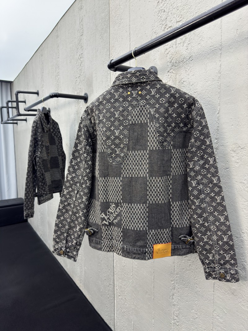 Lv co-branded nigo jacquard denim jacket 2 1