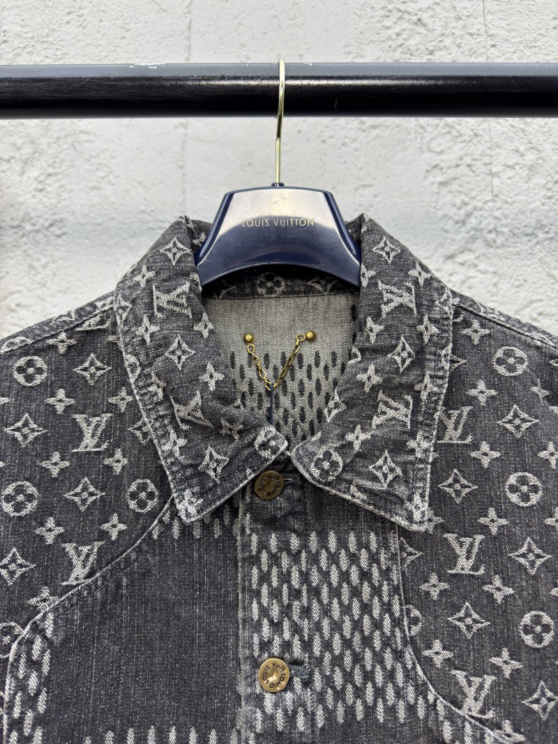 Lv co-branded nigo jacquard denim jacket 2 2