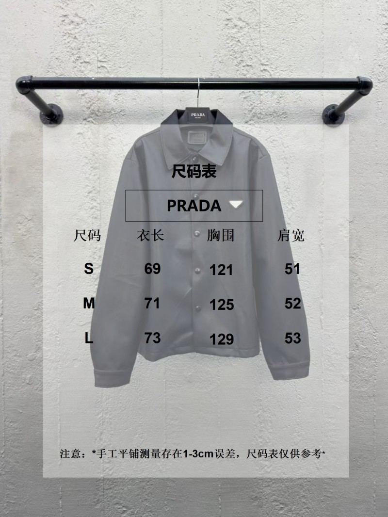 Prada Lambskin Triangle Label Leather Jacket 9