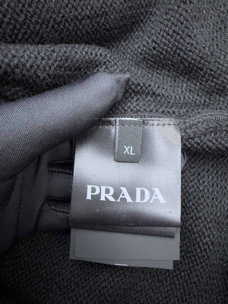 Prada Chest Logo Appliqué Sweater 1 8