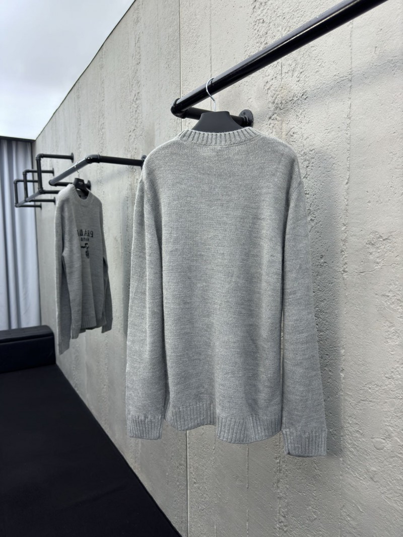 Prada Chest Logo Appliqué Sweater 3 1