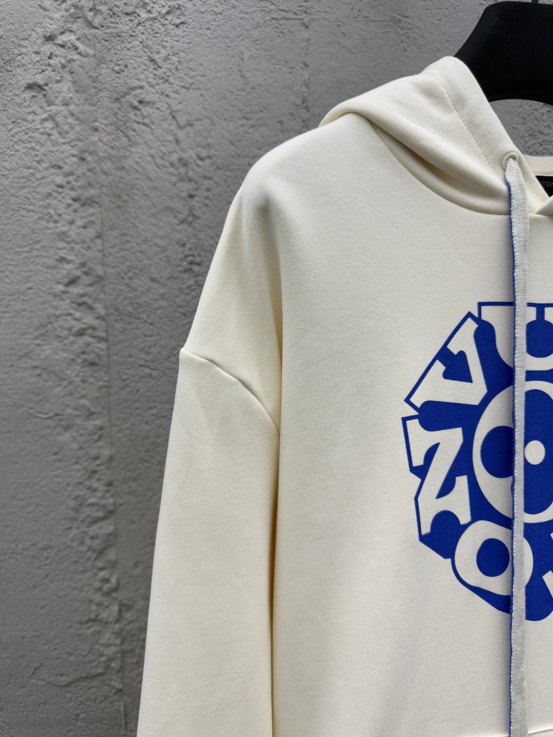 Lv letter print hooded sweatshirt 3