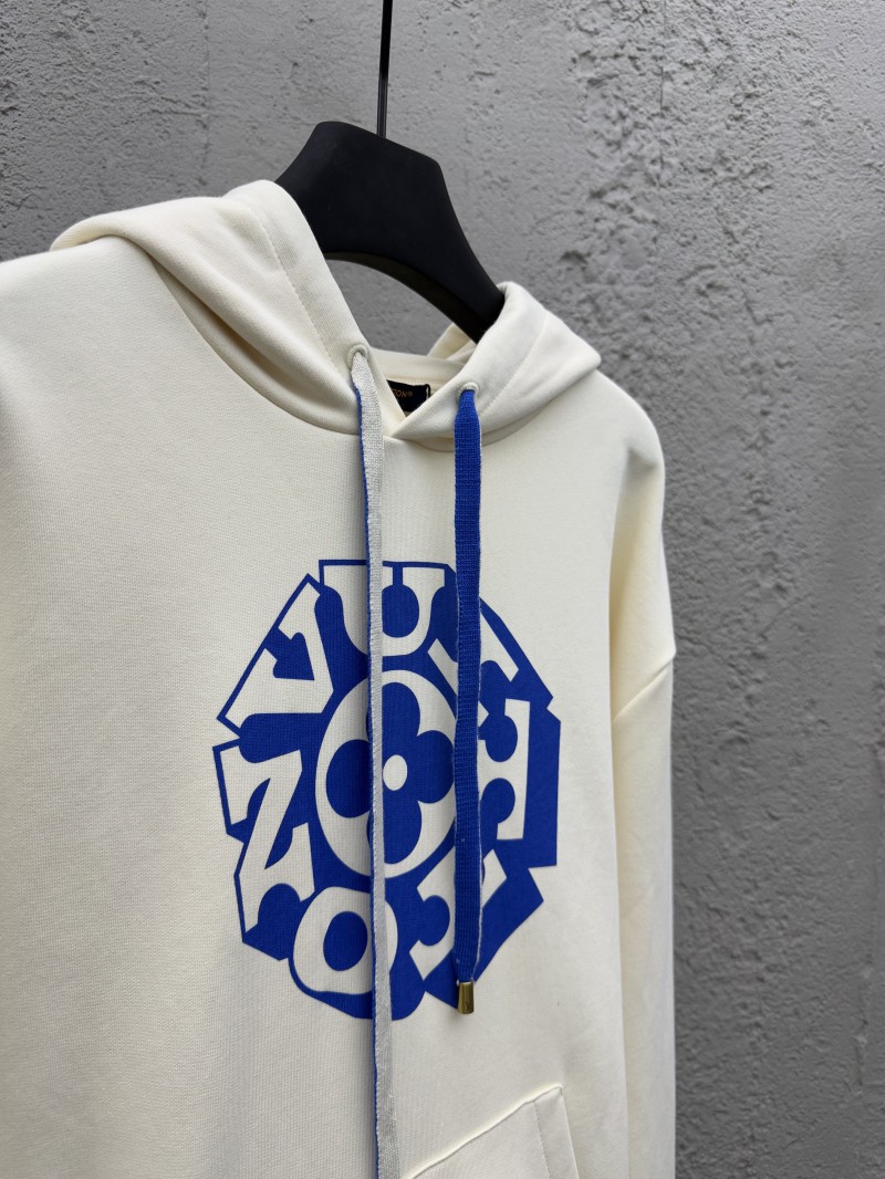 Lv letter print hooded sweatshirt 7