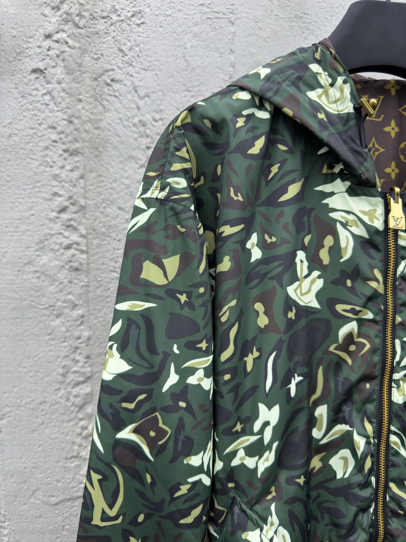Lv Nigo co-branded reversible hooded jacket coat 5
